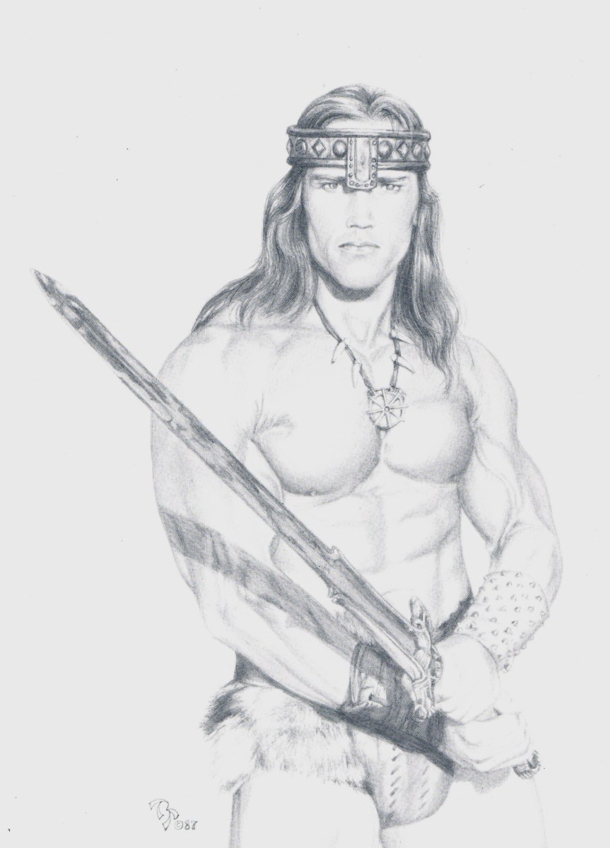 Arnold Schwarzenegger _ Conan ~ Sold!