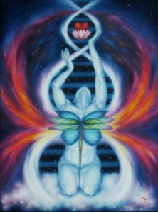 Healing Heart ~ Original oil 12x16 Reg $750 gallery wrap