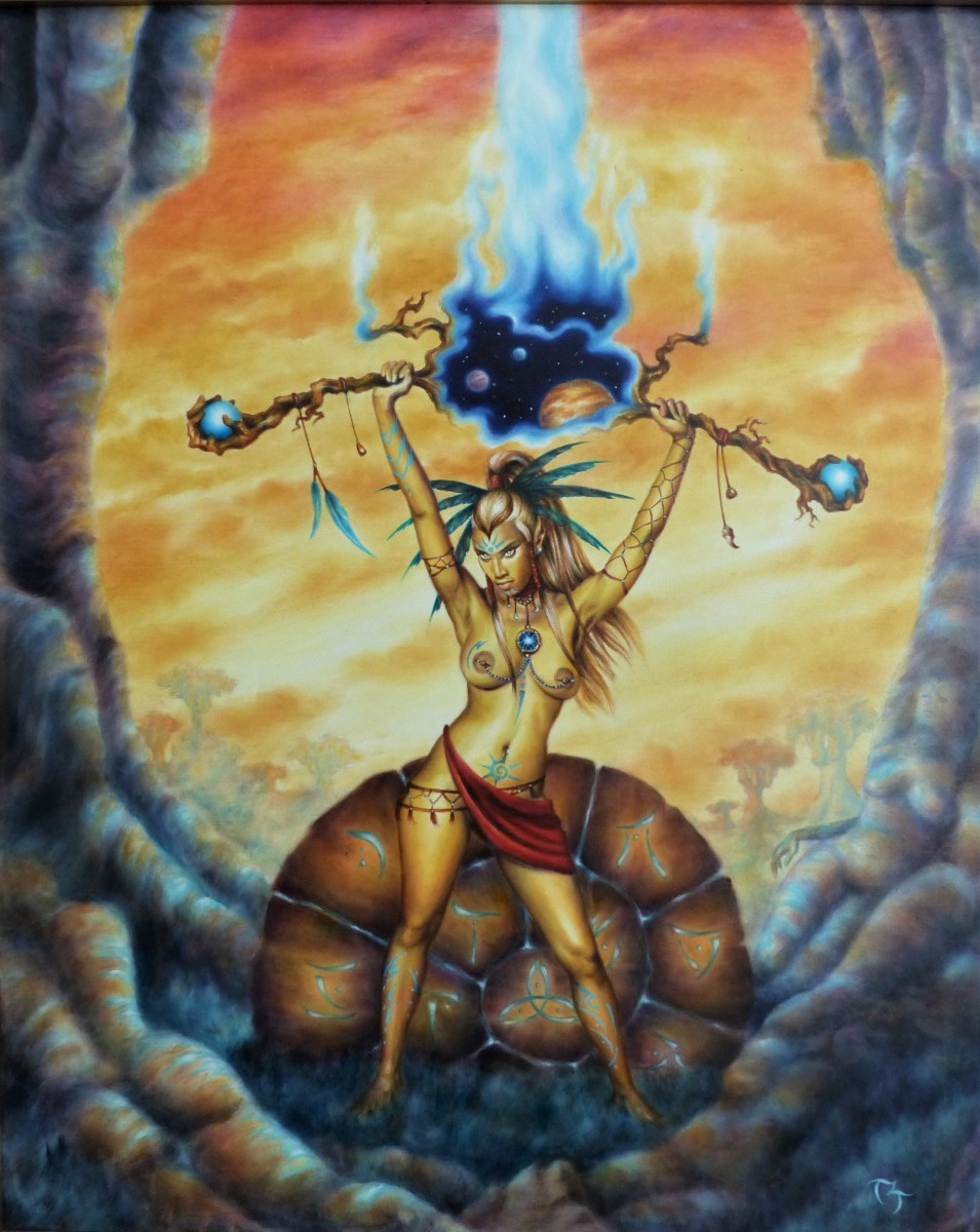 Awakenings ~ Original oil 18x24 framed $2000 ~ 11x14 prints $30