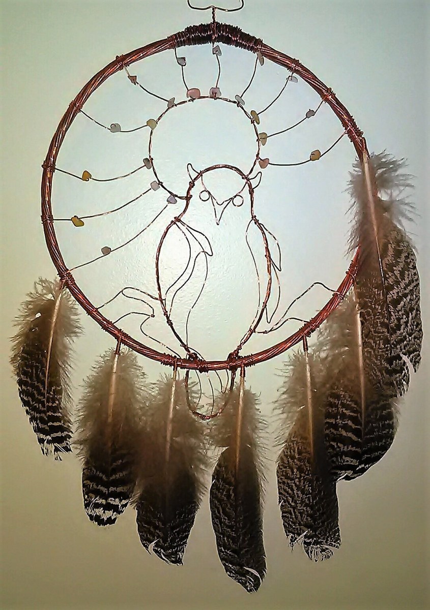 Owl Dreamcatcher ~ Sold!