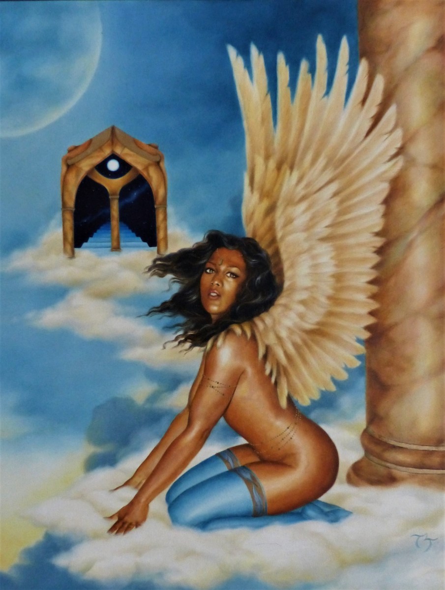 Date With Destiny ~ Original oil 18x22 framed: $2200 ~ 11x14 prints $30