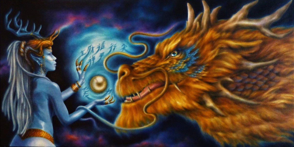 Lessons Of The Pearl ~ Original oil 15x30 gallery wrap: $1800 gallery wrap ~ 11x17 prints $25