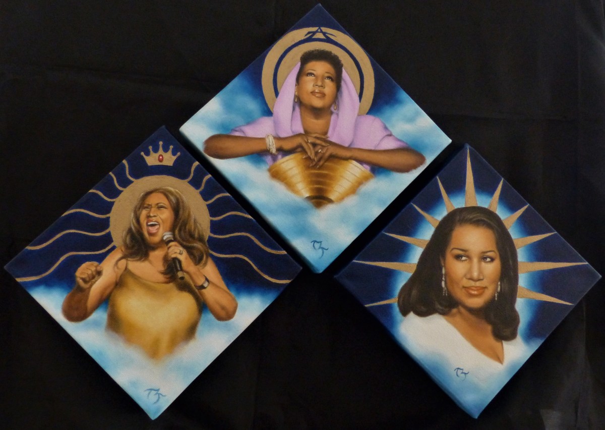 Aretha Franklin trio Sold! print $25