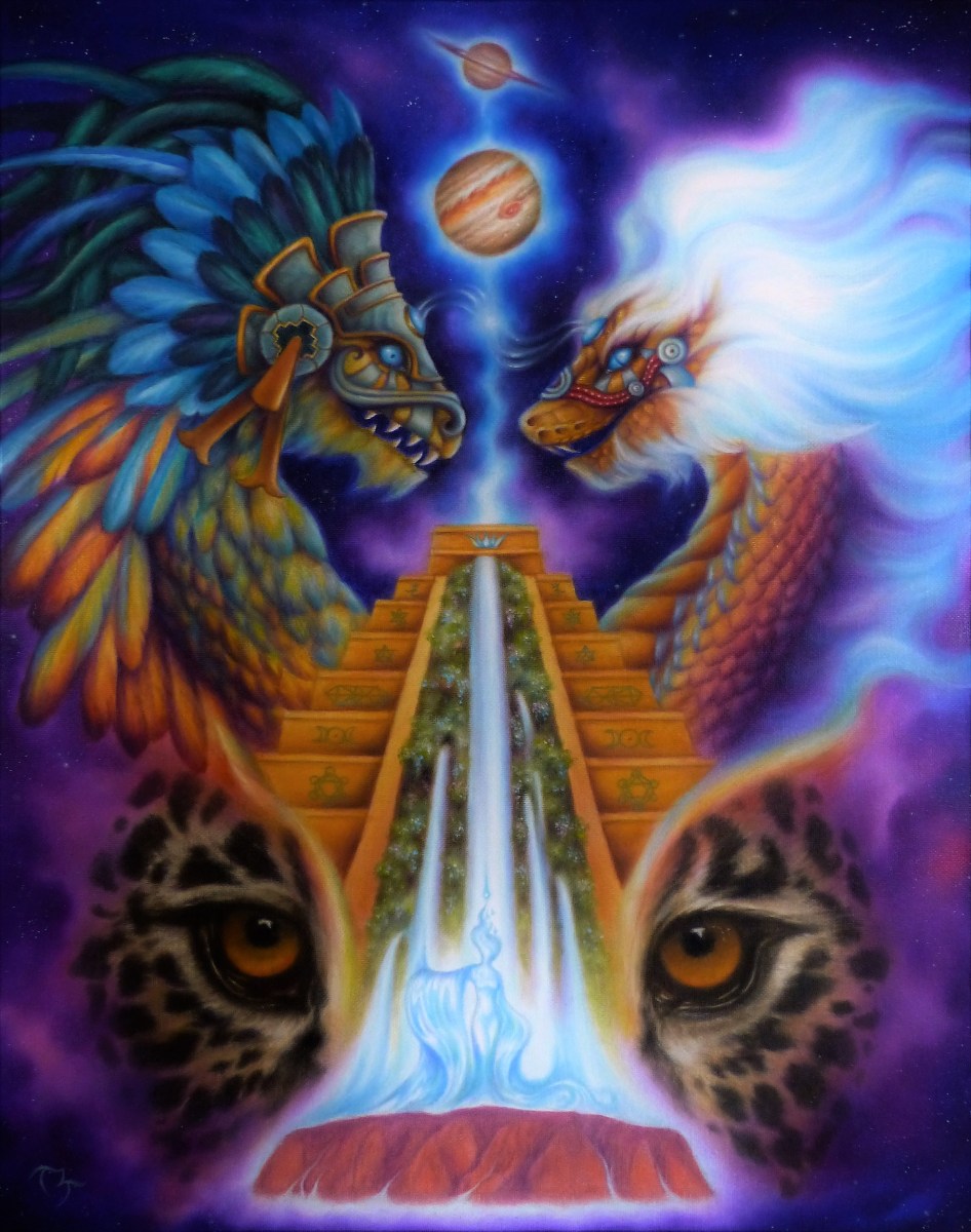 Birth Of A New Age ~ Original oil 16x20 gallery wrap: $1200 ~ 11x14 prints $30