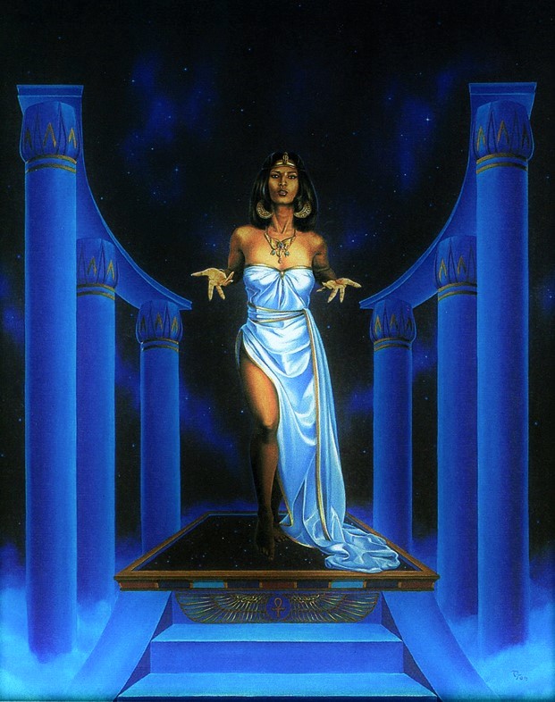 Goddess Of Time ~ Original oil framed 23x29 $3000, 8x10 prints $15