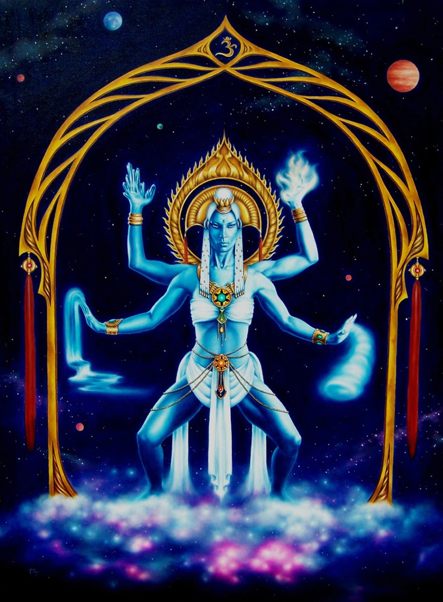 Dakini ~ Original oil 30x40 framed $4000 ~ 11x14 prints $30