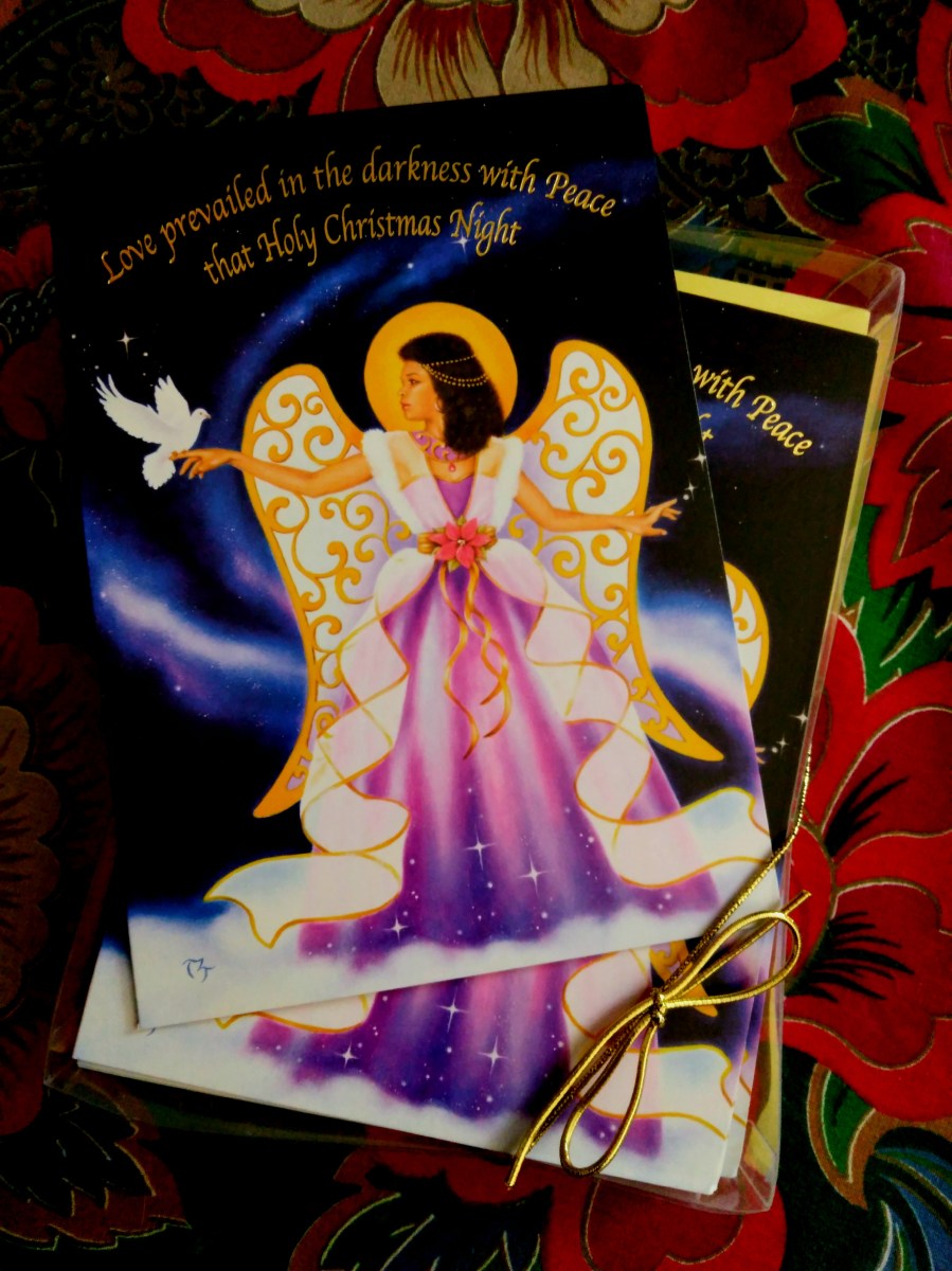 Angel Of Grace ~ Christmas cards pack of 15 - Sale $15
