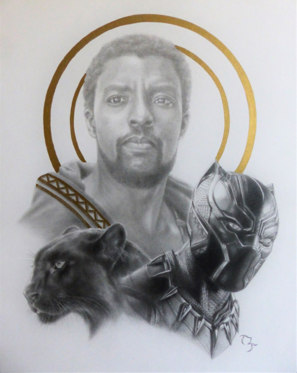 Chadwick Boseman ~ Black Panther - Sold!